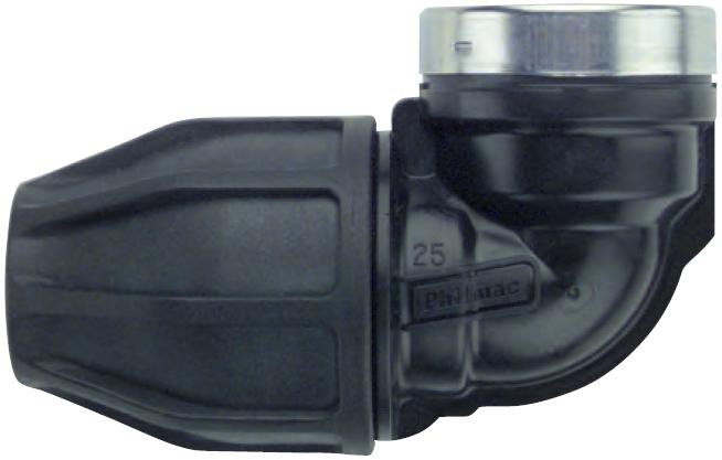Philmac Metric Elbow FI 110mm x 4" BSP - Click Image to Close
